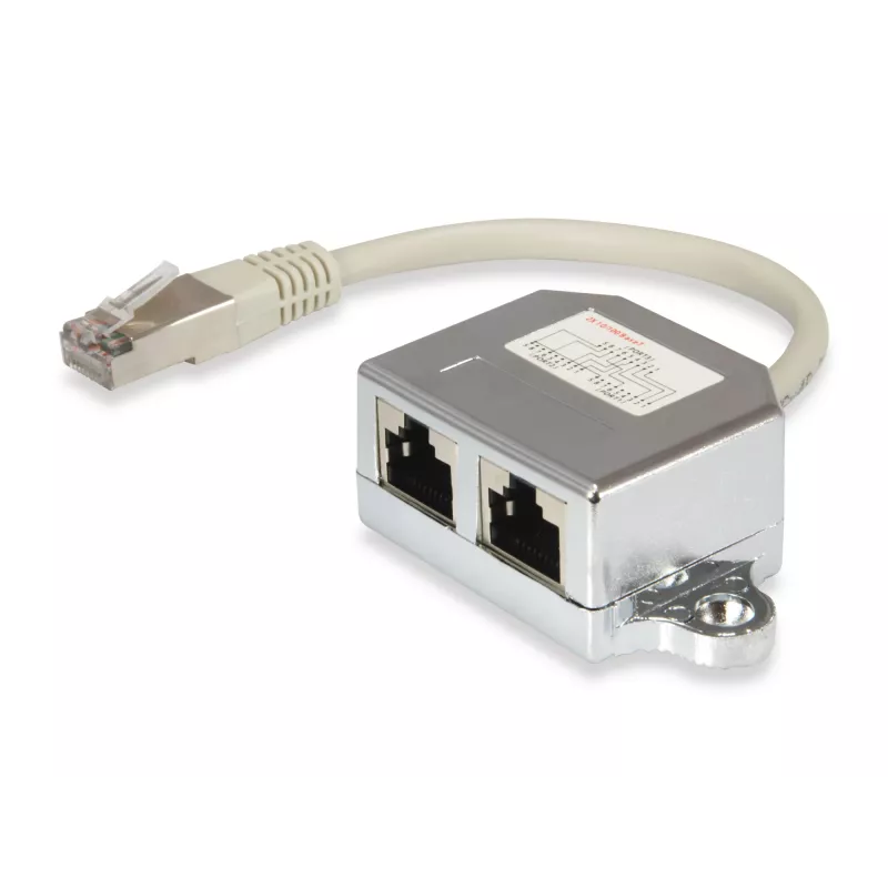 2-Port Cat.5e RJ45-Splitter Equip 127608