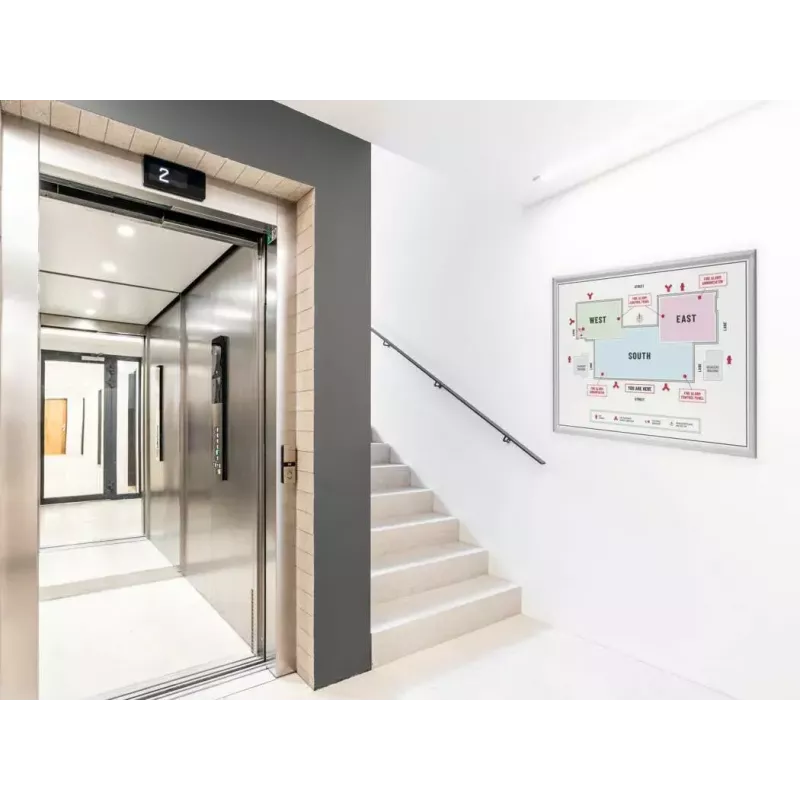 Wandbilderrahmen Durable 500923 660 x 900 mm Rechteckig Silber Aluminium