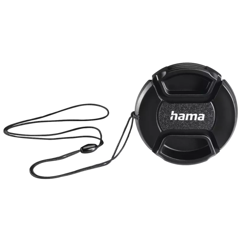 Objektivdeckel Hama Smart-Snap 5,5 cm Schwarz für Digitalkamera