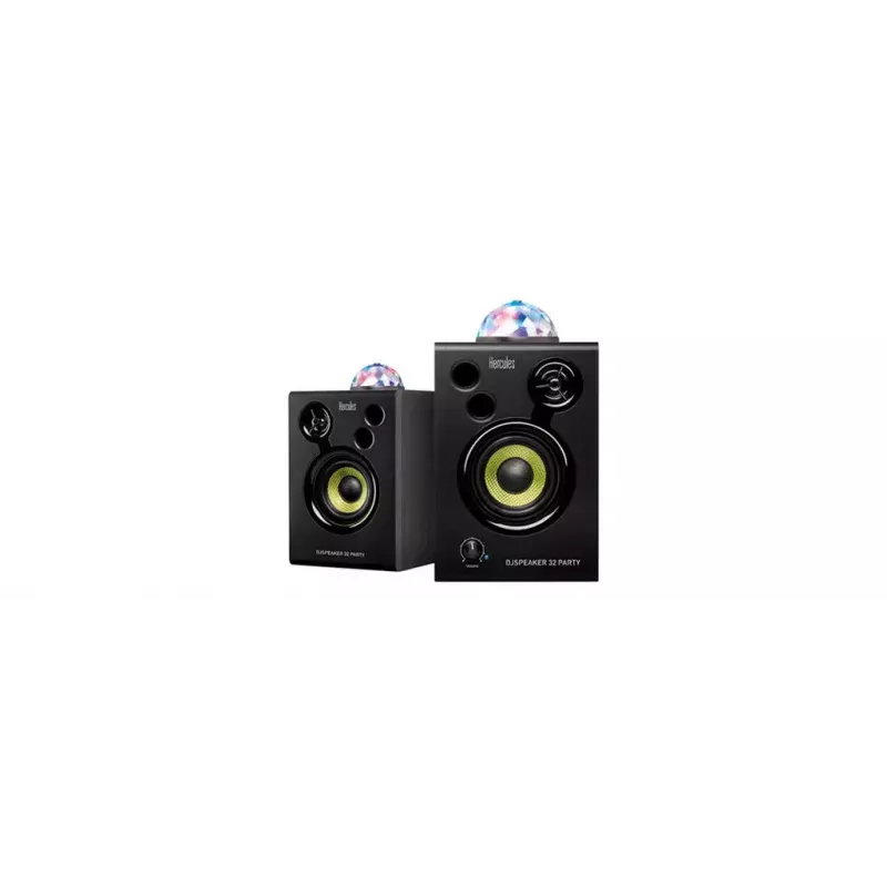 Hercules DJ Speaker 32 Party Schwarz Kabelgebunden 30 W