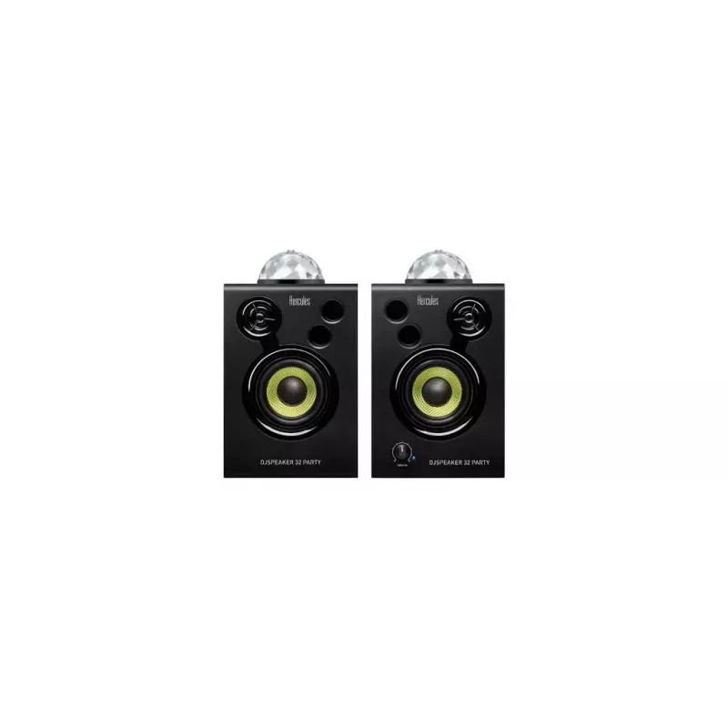 Hercules DJ Speaker 32 Party Schwarz Kabelgebunden 30 W