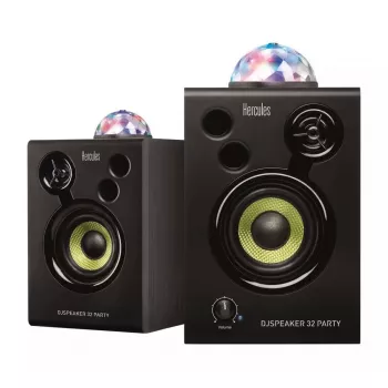 Hercules DJ Speaker 32 Party Schwarz Kabelgebunden 30 W