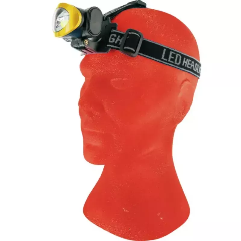 Stirnlampe Schwaiger WLED 40 Schwarz Gelb