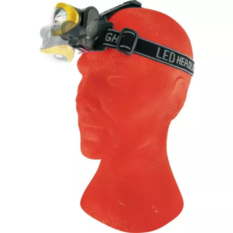 Stirnlampe Schwaiger WLED 40 Schwarz Gelb