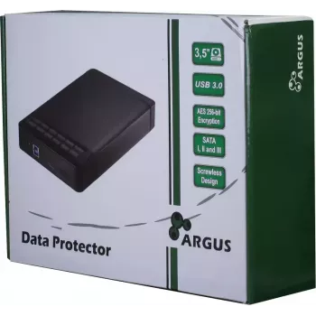 HDD-Gehäuse Inter-Tech Argus GD-35LK01 Schwarz 3,5 Zoll