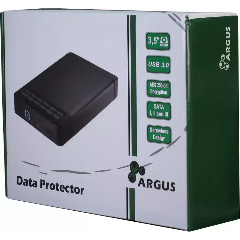 HDD-Gehäuse Inter-Tech Argus GD-35LK01 Schwarz 3,5 Zoll
