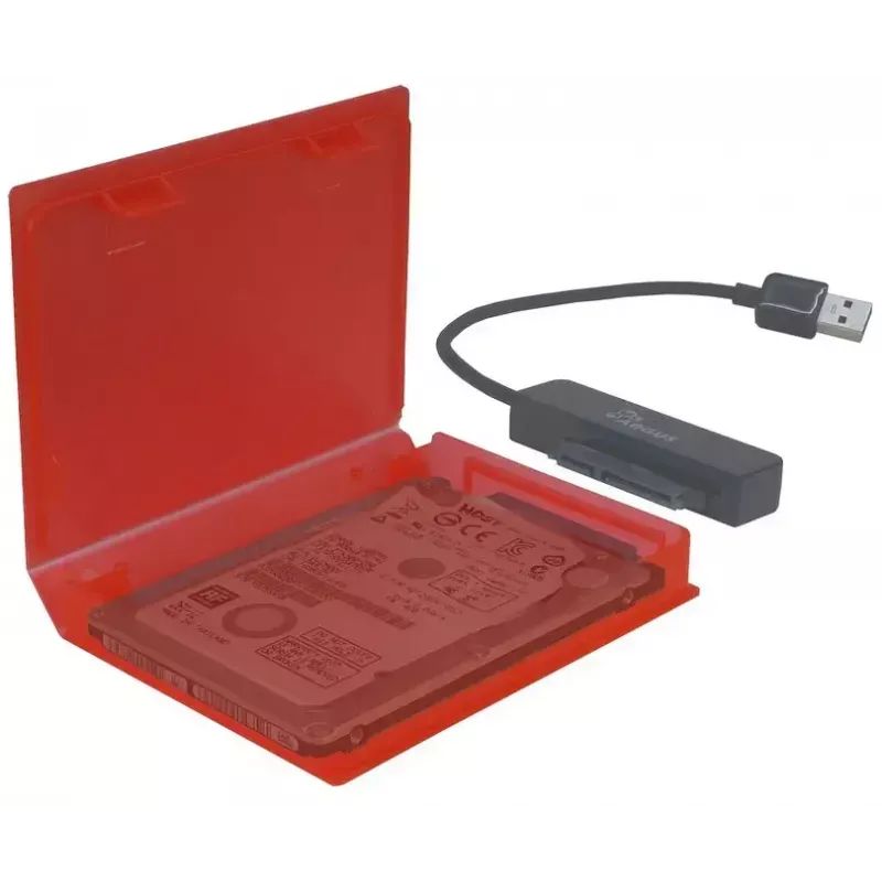 Cover Inter-Tech 88885390 Aufbewahrungsbox für Speicherlaufwerke