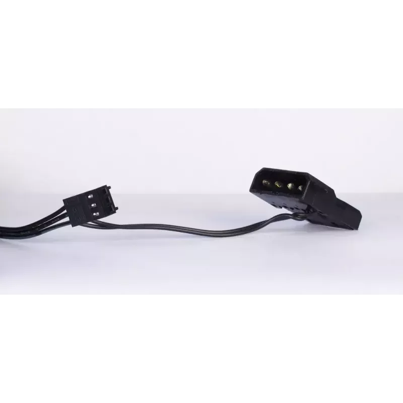 Lüfter Inter-Tech L-12025 Computer-Gehäuselüfter 12 cm Schwarz Grün