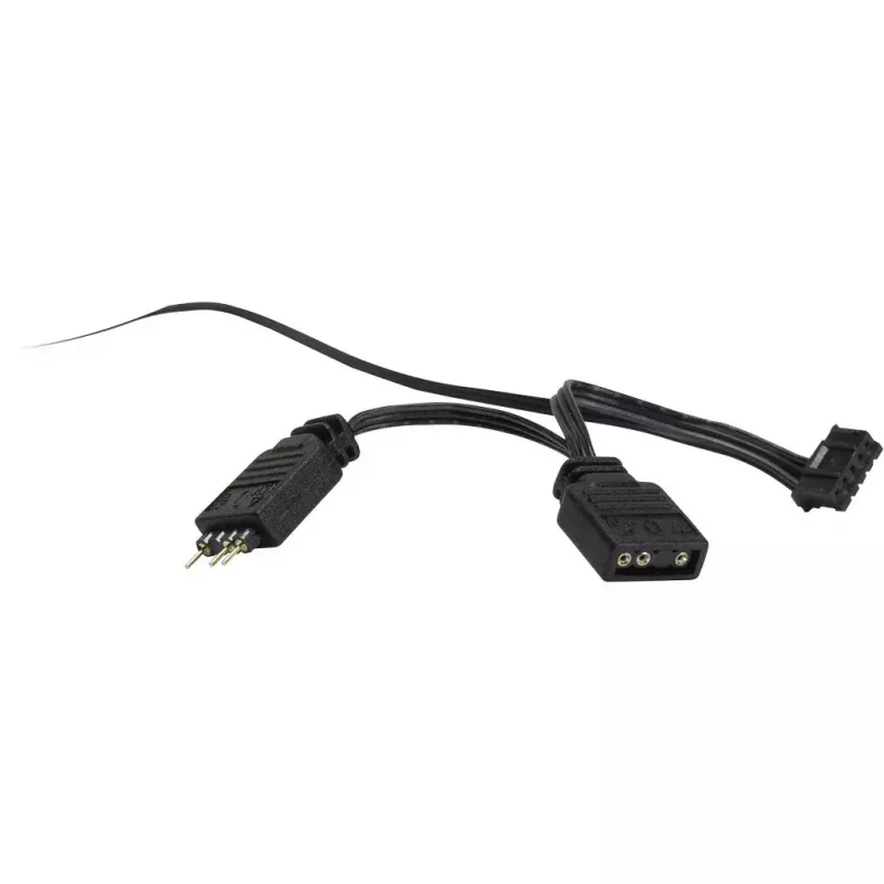 Lüfter Inter-Tech RS-041 RGB 12 cm Schwarz