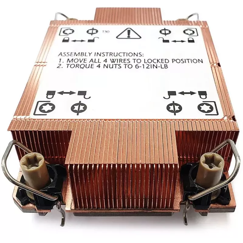 Cooler Inter-Tech N-10 Prozessorkühler Kupfer 113 mm Breite 78 mm Tiefe 27 mm Höhe