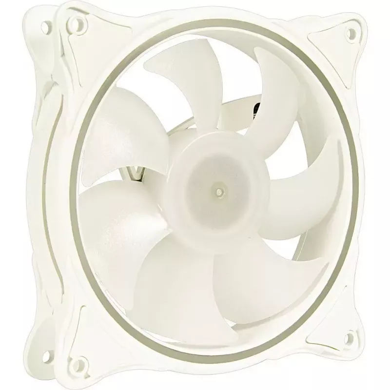 Fan Inter-Tech Argus L-12025W 12 cm Weiß 1200 RPM 30 dB