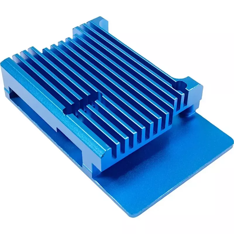 Gehäuse Inter-Tech 88887360 für Raspberry Pi 86x56x23mm Blau