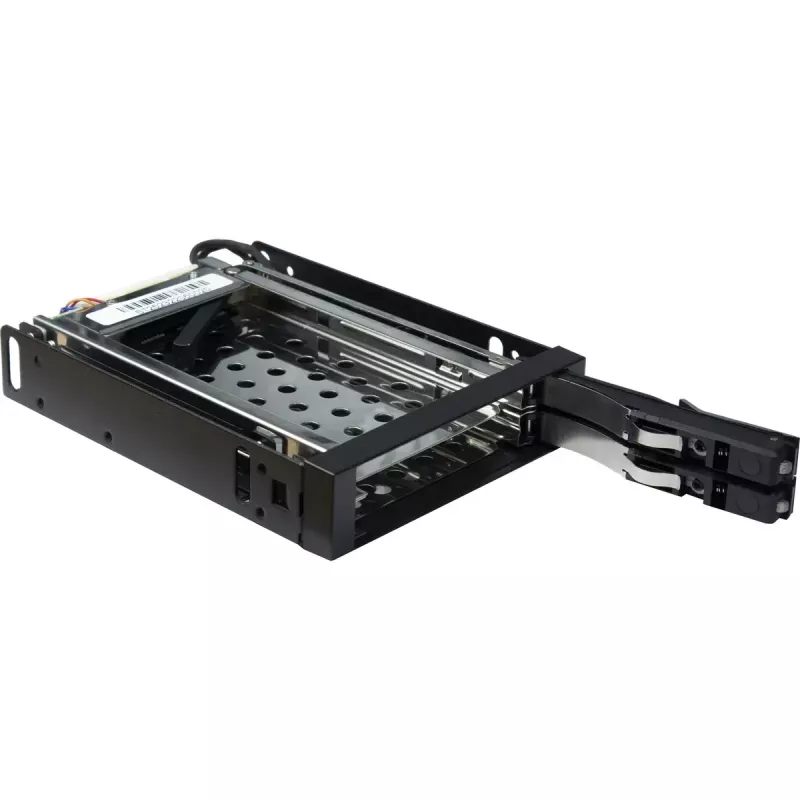 Inter-Tech ST-2523 Schwarz Speichergehäuse Metall Kunststoff 9,7 mm