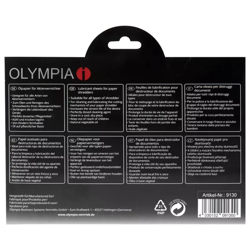 Schmieröl Olympia 9130