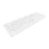 Contour Design Active Key Contour ClassicClean Medizinische Tastatur Abnehmbare Abdeckung Full-Size Kabellos Weiß PN C8100