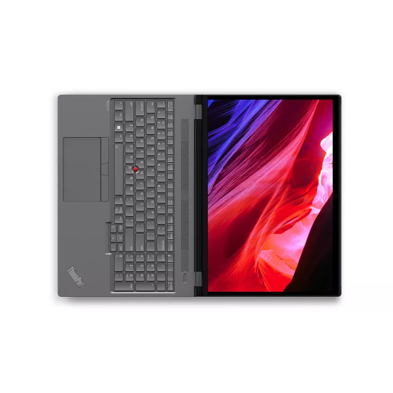 Lenovo ThinkPad P16 Gen 2 Intel® Core™ i7 i7-14700HX Mobile Workstation 40,6 cm (16 Zoll) WQXGA 32 GB DDR5-SDRAM 1 TB SSD NVIDIA RTX 2000 Ada Wi-Fi 6E (802.11ax) Windows 11 Pro Nordic Grau, Schwarz