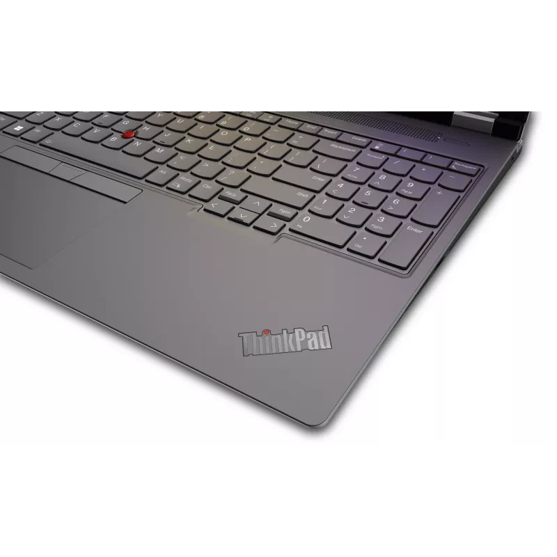 Lenovo ThinkPad P16 Gen 2 Intel® Core™ i7 i7-14700HX Mobile Workstation 40,6 cm (16 Zoll) WQXGA 32 GB DDR5-SDRAM 1 TB SSD NVIDIA RTX 2000 Ada Wi-Fi 6E (802.11ax) Windows 11 Pro Nordic Grau, Schwarz