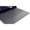 Lenovo ThinkPad P16 Gen 2 Intel® Core™ i7 i7-14700HX Mobile Workstation 40,6 cm (16 Zoll) WQXGA 32 GB DDR5-SDRAM 1 TB SSD NVIDIA RTX 2000 Ada Wi-Fi 6E (802.11ax) Windows 11 Pro Nordic Grau, Schwarz