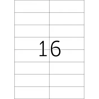 Selbstklebendes Druckeretikett HERMA Labels Premium A4 105x37 mm