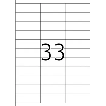 Selbstklebende Druckeretiketten HERMA Labels Premium A4 70x25.4 mm