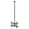 Manhattan Deckenhalterung für Fernseher und Monitore, Für Bildschirme: 37 bis 65 Zoll, Höhenverstellbar: 70–157 cm, VESA-Kompatibilität: alle zwischen 200x200 und 600x400 mm – prüfen Sie die Abmessungen der vier Befestigungslöcher auf der Bildschirmrückseite, um sicherzustellen, dass sie passt, Max. 50 kg, LFD, Halterung