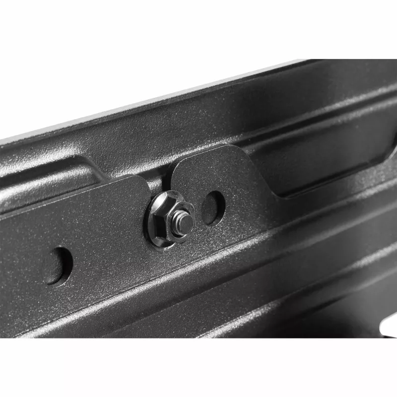 Manhattan Deckenhalterung für Fernseher und Monitore, Für Bildschirme: 37 bis 65 Zoll, Höhenverstellbar: 70–157 cm, VESA-Kompatibilität: alle zwischen 200x200 und 600x400 mm – prüfen Sie die Abmessungen der vier Befestigungslöcher auf der Bildschirmrückseite, um sicherzustellen, dass sie passt, Max. 50 kg, LFD, Halterung