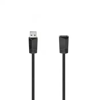 Hama 00200621 USB-Kabel USB 2.0 5 m USB A Schwarz