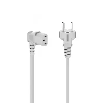 Hama 00223292 Netzkabel Weiß 5 m 3-polig