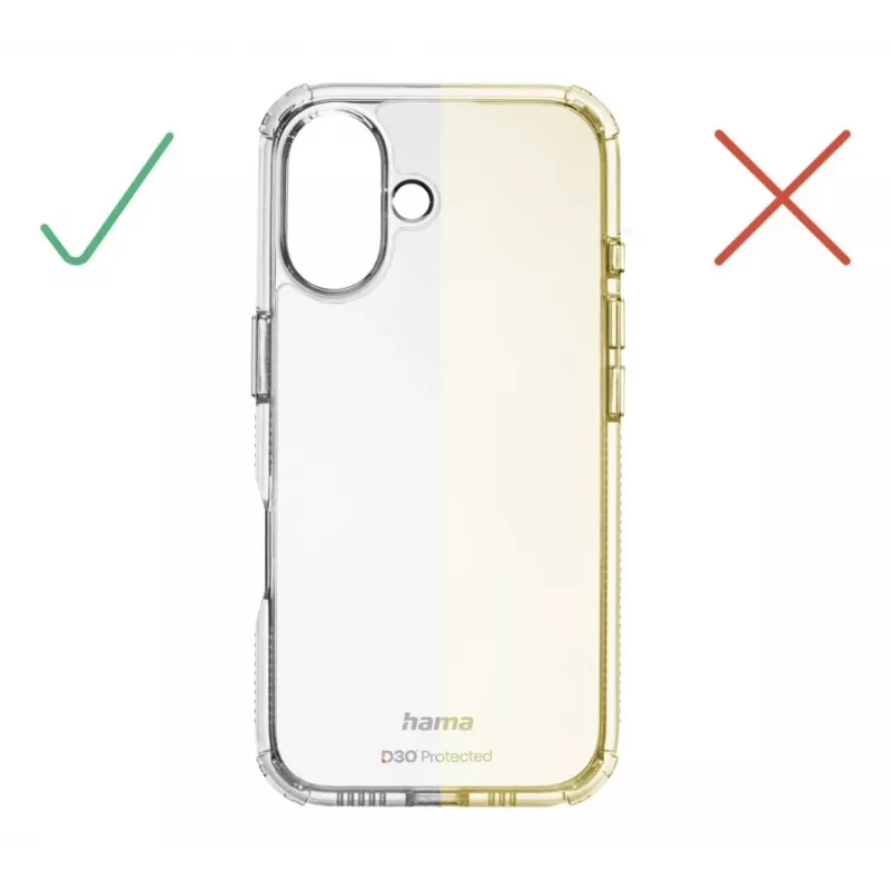 Hama Extreme Protect Handyhülle 15,5 cm (6,1 Zoll) Cover Transparent