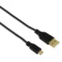 Hama 0,75m, USB2.0-A/USB2.0 Micro-B USB-Kabel USB A Micro-USB B Schwarz