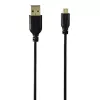 Hama 0,75m, USB2.0-A/USB2.0 Micro-B USB-Kabel USB A Micro-USB B Schwarz
