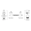 Hama 0,75m, USB2.0-A/USB2.0 Micro-B USB-Kabel USB A Micro-USB B Schwarz