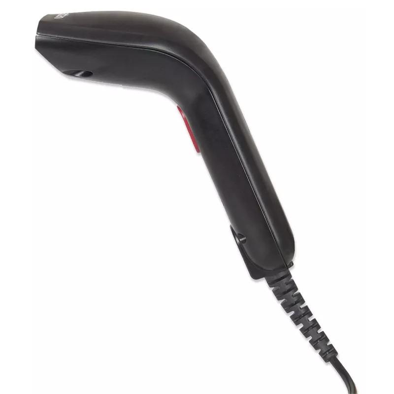 Manhattan Contact CCD Handheld-Barcode-Scanner, USB, 60 mm Scanbreite, Kabel 152 cm, max. Umgebungslicht 5.000 Lux (Sonnenlicht), Schwarz, Drei Jahre Garantie