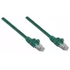 Intellinet Netzwerk-Patchkabel, Cat6, 1,5 m, Grün, Kupfer, S/FTP, LSOH/LSZH, PVC, RJ45, vergoldete Kontakte, Knickschutztülle, geschirmt, lebenslange Garantie