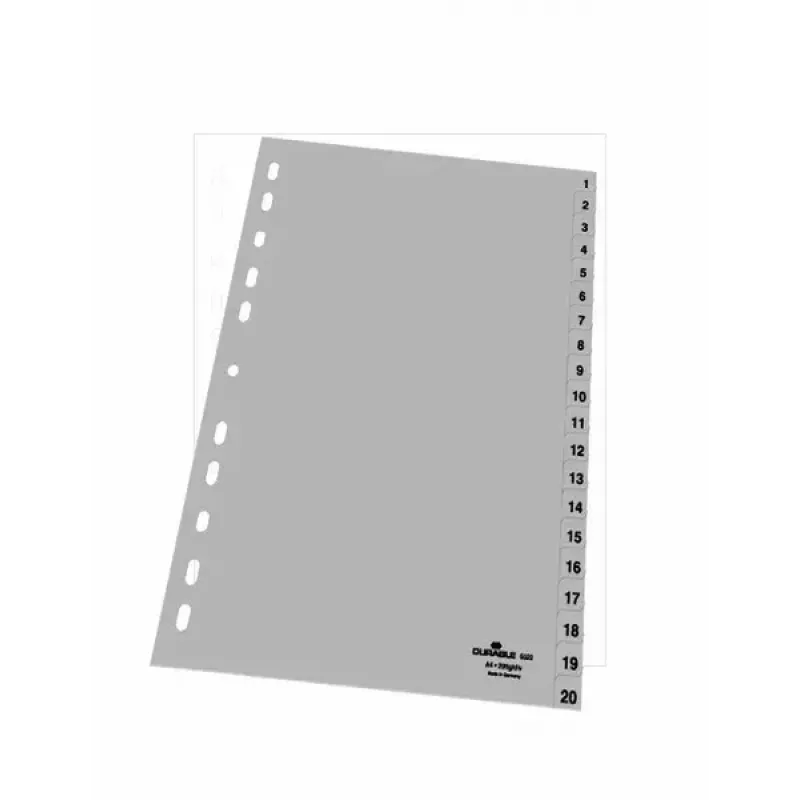 Numerisches Tab-Register Durable 6522-10
