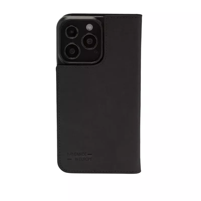 Folio Case JT BERLIN BookCase Tegel Schwarz für iPhone 15 Pro 15.5 cm