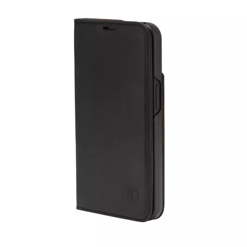 Folio Case JT BERLIN BookCase Tegel Schwarz für iPhone 15 Pro 15.5 cm