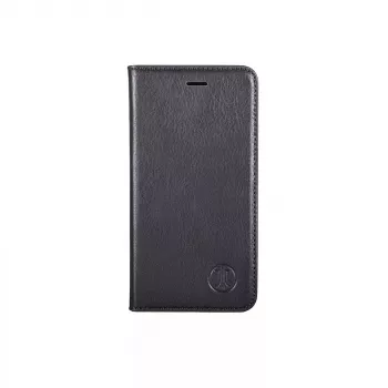 Folio Case JT BERLIN BookCase Tegel Schwarz für iPhone 15 15,5 cm