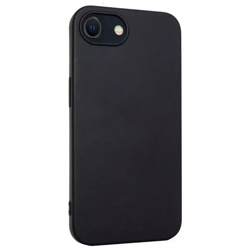 Cover JT BERLIN Pankow Soft für iPhone 16E Schwarz 15,4 cm