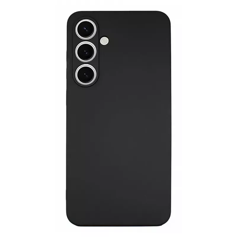 Cover JT BERLIN Pankow Soft Schwarz Samsung Galaxy S25 15,8 cm