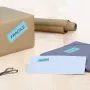 Selbstklebende Druckeretiketten HERMA Coloured Labels A4 45,7x21,2 mm blau