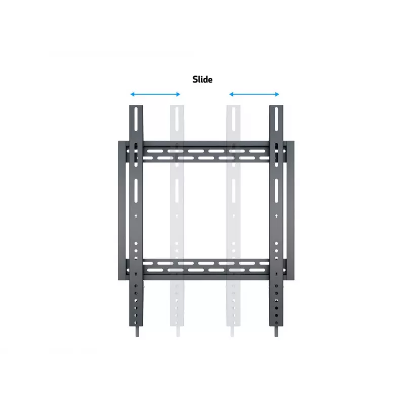 Wandhalterung MULTIBRACKETS M Universal HD Portrait für 60-Zoll- bis 100-Zoll-Bildschirme, VESA 200x200–400x600, Traglast 100 kg, schwarz