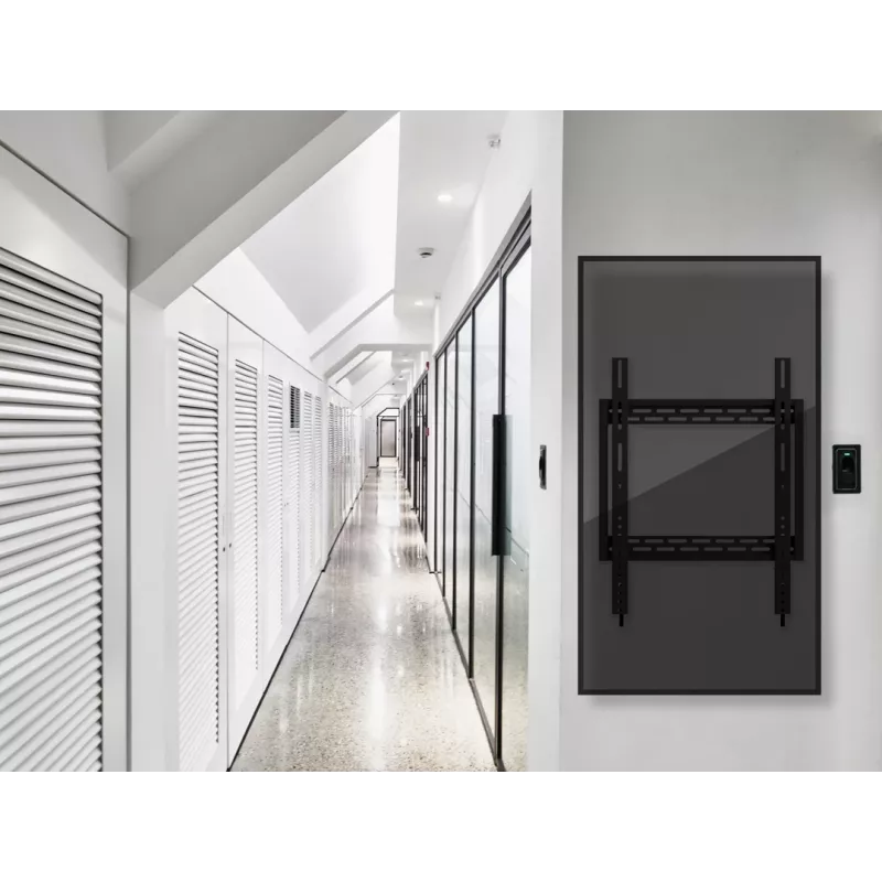 Wandhalterung MULTIBRACKETS M Universal HD Portrait für 60-Zoll- bis 100-Zoll-Bildschirme, VESA 200x200–400x600, Traglast 100 kg, schwarz
