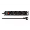 Steckdosenleiste 4-fach DeLOCK 10 Zoll 66817