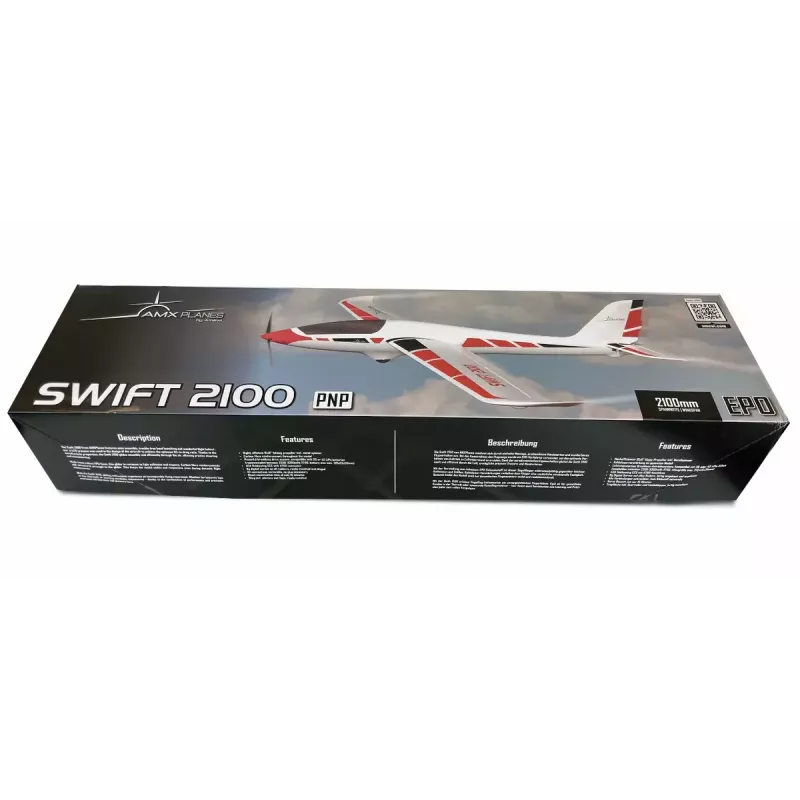 Flugzeug Amewi Swift 2100 Elektromotor 1,35 kg ab 14 Jahren