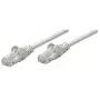Intellinet Netzwerk-Patchkabel, Cat6A, 20m, Grau, Kupfer, S/FTP, LSOH / LSZH, PVC, RJ45, vergoldete Kontakte, rastnasenschutz, gespritzt, lebenslange Garantie