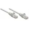 Intellinet Netzwerk-Patchkabel, Cat6A, 20m, Grau, Kupfer, S/FTP, LSOH / LSZH, PVC, RJ45, vergoldete Kontakte, rastnasenschutz, gespritzt, lebenslange Garantie