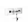 Monitorhalterung Durable 509523 27 Zoll Wandhalterung Silber Klemme 8 kg