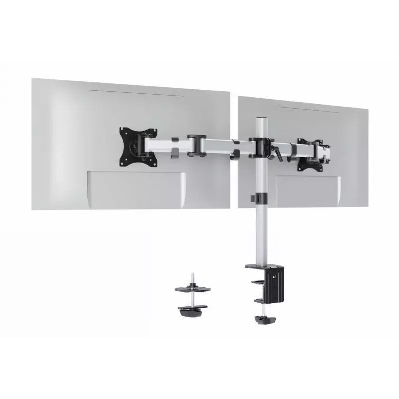 Monitorhalterung Durable 509523 27 Zoll Wandhalterung Silber Klemme 8 kg