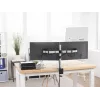 Monitorhalterung Durable 509523 27 Zoll Wandhalterung Silber Klemme 8 kg